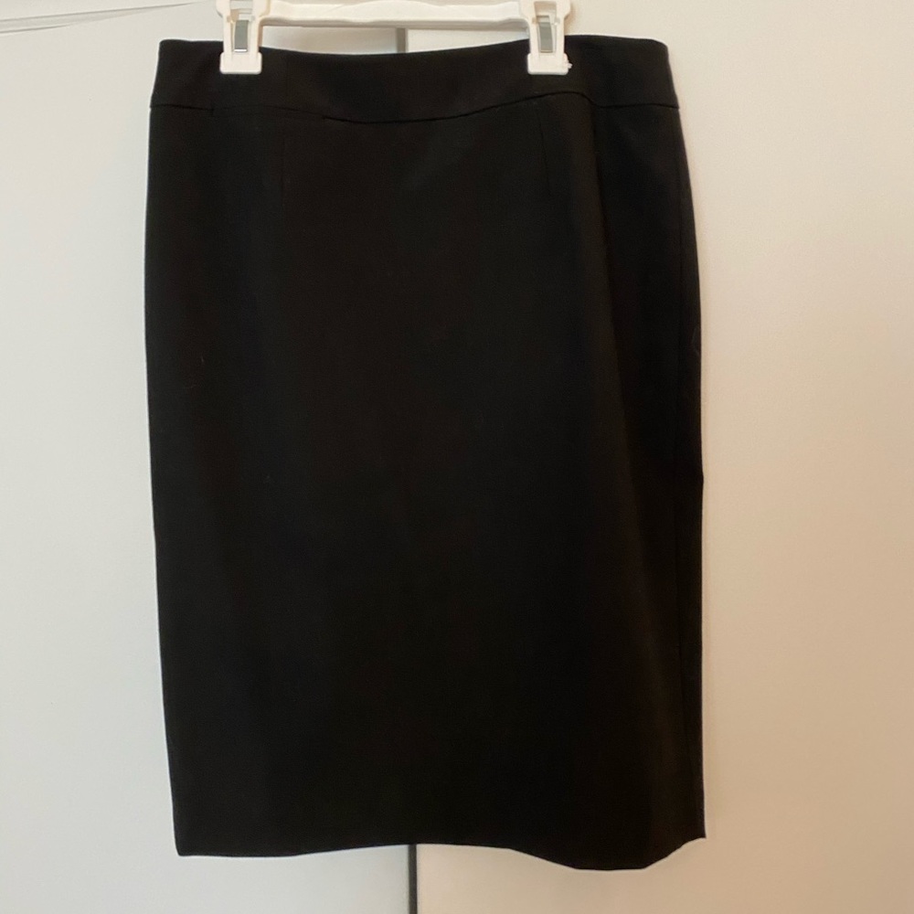 Black Calvin Klein pencil skirt